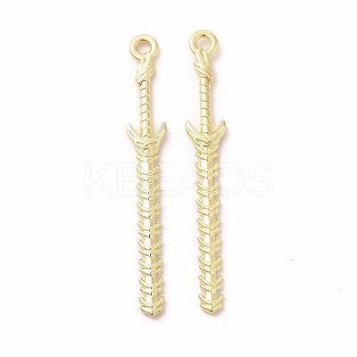 Rack Plating Alloy Big Pendants LS-PALLOY-E025-13G-1
