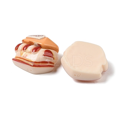 Coffee Theme Opaque Resin Decoden Cabochons RESI-S398-01A-1