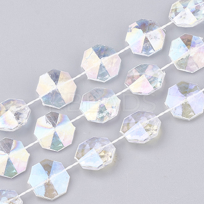 Plastic Beaded Trim Garland Strand AJEW-S071-07-1