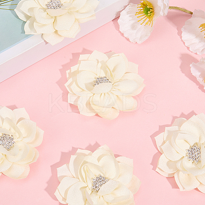 Polyester & Rhinestones Ornament Accessories DIY-WH20063-015C-1