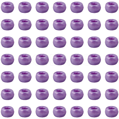 800Pcs Plastic Pearlized Beads KY-SP0001-53D-1