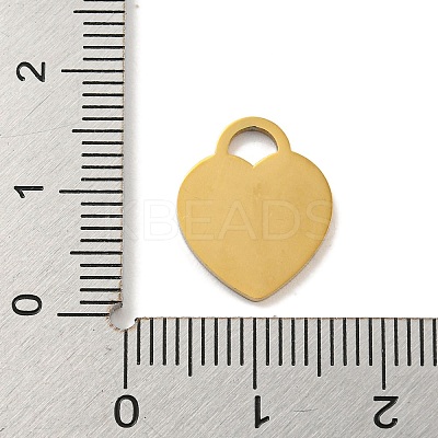 26Pcs Ion Plating(IP) 304 Stainless Steel Pendants FIND-M017-01G-1