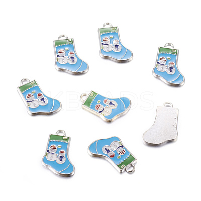 Alloy Enamel Pendants EA549Y-2-1