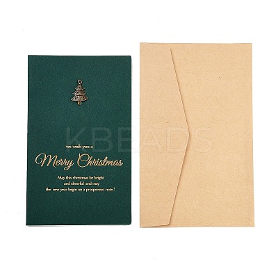 Rectangle Paper Greeting Card AJEW-P123-C02-1