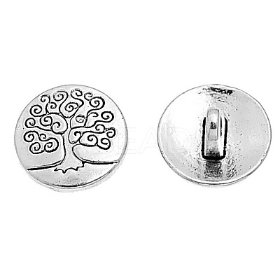 Zinc Metal Alloy Shank Buttons LS-BUTT-N0002-36AS-1