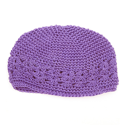 Handmade Crochet Baby Beanie Costume Photography Props AJEW-Q122-M-1