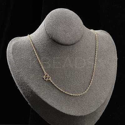 2MM 304 Stainless Steel Cable Chain Necklaces for Men Women NJEW-G160-05G-01-1
