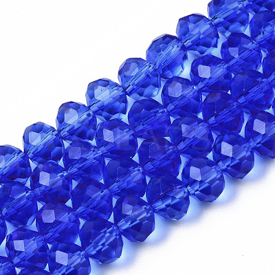 Glass Beads Strands EGLA-A034-T8mm-D31-1