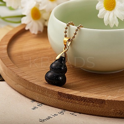 10Pcs 10 Style Natural & Synthetic Gemstone Pendants G-SZ0001-85-1
