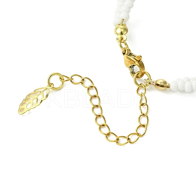 Glass Seed Beads Multi-strand Bracelets BJEW-MZ00104-05-1