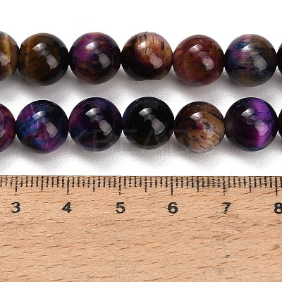 Natural Tiger Eye Beads Strands LS-G-F591-18-10mm-10-1