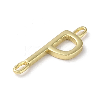 Rack Plating Brass Connector Charms KK-P245-07G-P-1