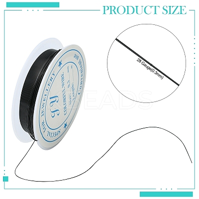 Round Iron Wire MW-R001-0.3mm-11-1