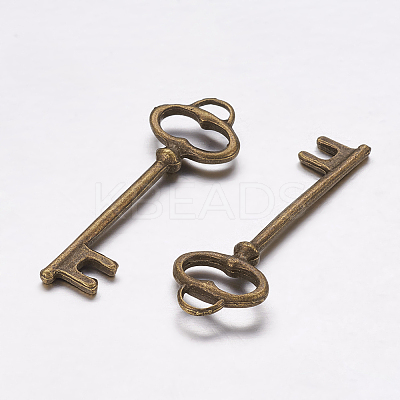 Tibetan Style Alloy Pendants LS-TIBEP-14008-AB-FF-1