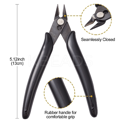 3Pcs 3 Styles Carbon Steel Jewelry Pliers Sets PT-YW0001-10-1