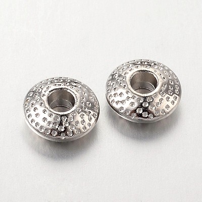 Tibetan Style Alloy Spacer Beads X-TIBEB-R011-P-LF-1