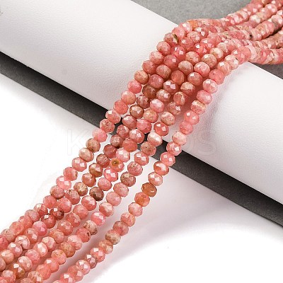 Natural Argentina Rhodonite Beads Strands G-F770-D07-03-1