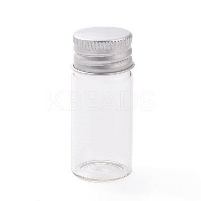 (Defective Closeout Sale: Slightly Concave Cap) Glass Bead Containers AJEW-XCP0001-95B-1