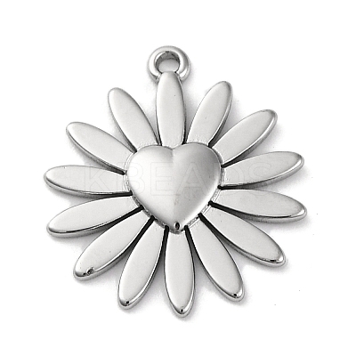 Anti-Tarnish 304 Stainless Steel Pendants STAS-K293-10P-1