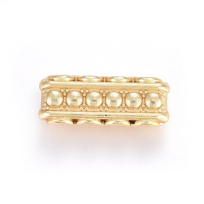 Tibetan Style Alloy Bead Spacer Bars TIBE-A16787-MG-NR-1