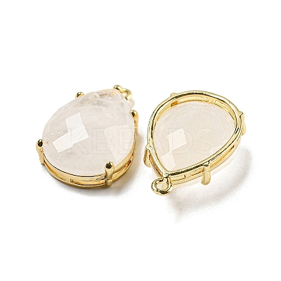 Natural Quartz Crystal Pendants G-M431-10G-01-1