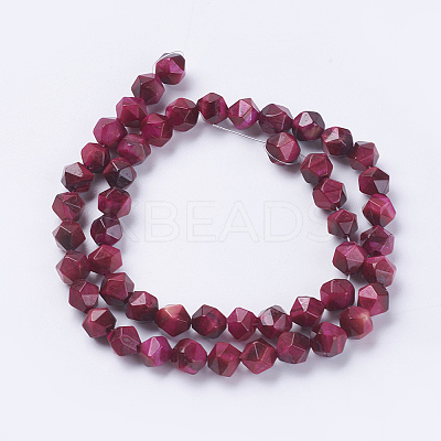 Dye Natural Gemstone Beads Strands G-XCP0007-01-1