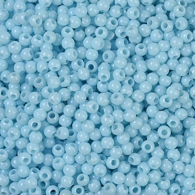 Opaque Acrylic Beads SACR-A007-01B-19-1