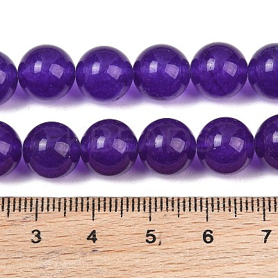 Dyed Natural White Jade Beads Strands GG-CBAD029-A02-10mm-1