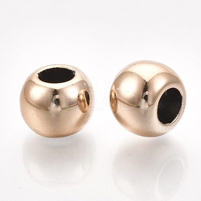 UV Plating ABS Plastic European Beads CCB-S162-28G-03-1