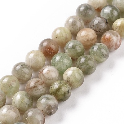 Natural Arusha Sunstone Beads Strands G-P488-04C-1