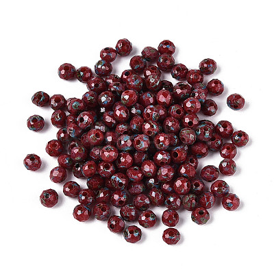 Baking Paint Glass Seed Beads SEED-N011-03I-1