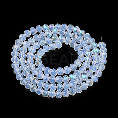 Electroplate Glass Beads Strands LS-EGLA-A044-J4mm-L06-1
