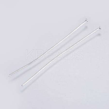 Tarnish Resistant 304 Stainless Steel Flat Head Pins STAS-F146-01P-50mm-1