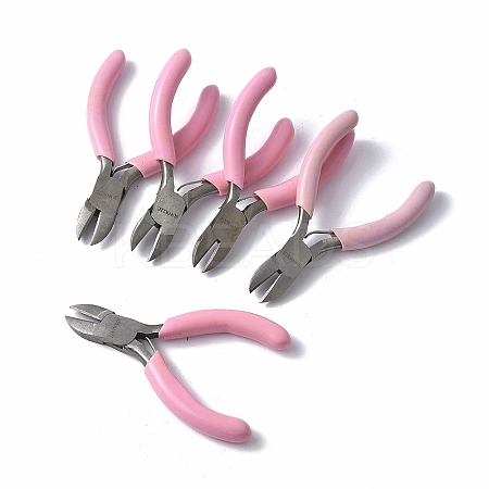 (Defective Closeout Sale: Yellowing and Rusty) 45# Carbon Steel Jewelry Pliers PT-XCP0001-17-1