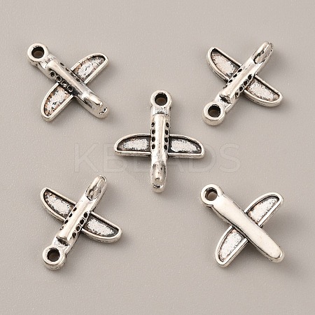Tibetan Style Alloy Charms FIND-CJC0017-32C-AS-1