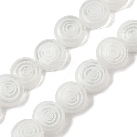 Handmade Lampwork Beads Strands LK-R004-50E-1