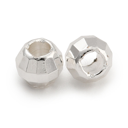 Rack Plated Round Brass Beads FIND-M036-01C-S-1
