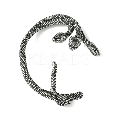 316 Surgical Stainless Steel Cuff Earrings EJEW-E300-01AS-01-1