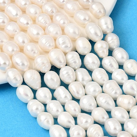 Natural Cultured Freshwater Pearl Beads Strands PEAR-F020-04A-2A-1