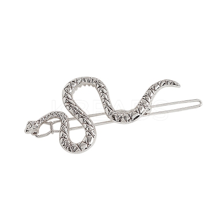 Metal Alligator Hair Clips PW-WGE4C50-02-1
