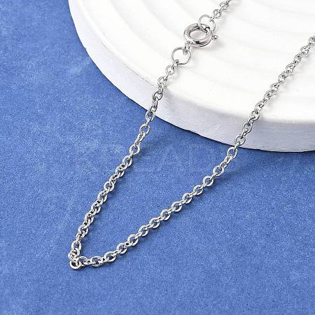 316 Stainless Steel Cable Chain Necklaces X-NJEW-JN01047-04-1