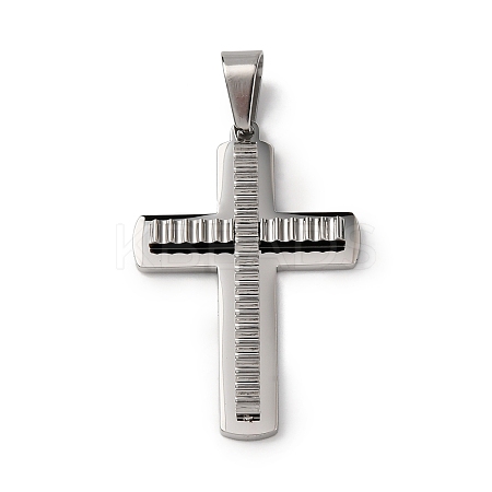 304 Stainless Steel Pendants STAS-F323-15P-1