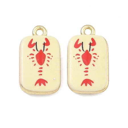 Printed Alloy Pendants PALLOY-P319-07J-08-1