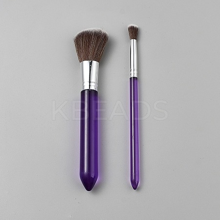 2Pcs Nylon Cake Brush Set AJEW-WH20064-85-1