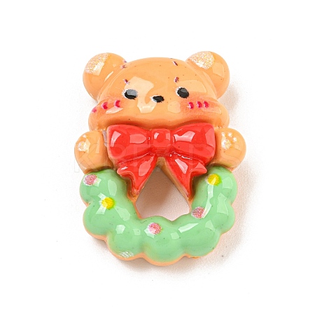 Christmas Animal Decoden Cabochons CRES-B022-07A-1