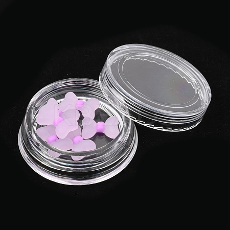 Frosted Plastic Cabochons Nail MRMJ-I001-01G-1