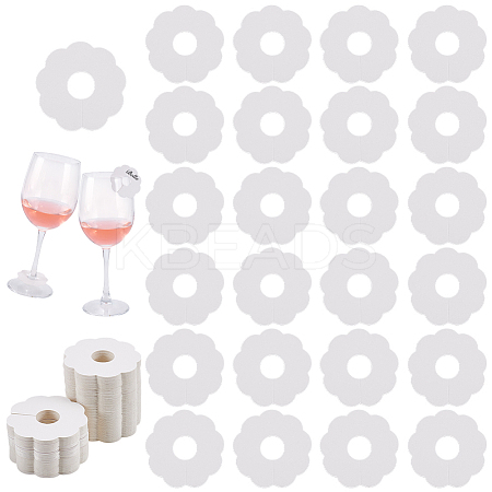 Paper Wine Glass Charms DIY-WH0060-46A-01-1
