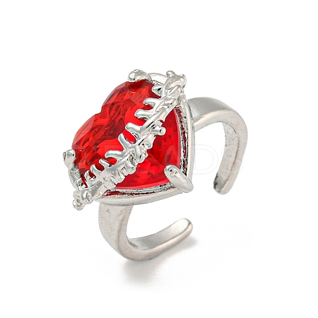 Zinc Alloy Rhinestone Solitaire Ring LS-RJEW-Z048-03P-03-1