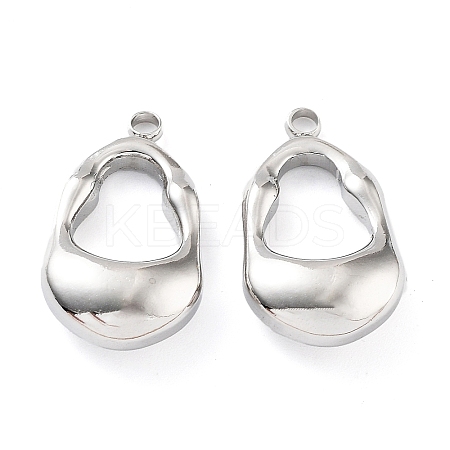 Non-Tarnish 201 Stainless Steel Pendants STAS-Z057-10P-1
