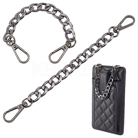 Aluminum Curb Chain Bag Shoulder Straps FIND-PH0010-43B-1
